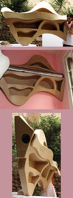 Cardboard shelf