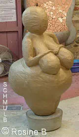 sculpture fertility deesse